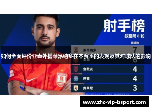 如何全面评价亚泰外援莱昂纳多在本赛季的表现及其对球队的影响